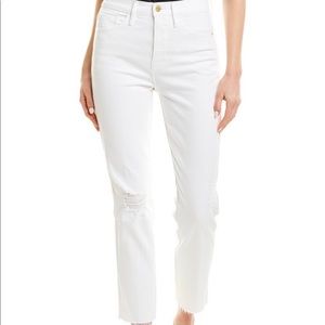 NWOT Frame Denim Le Sylvie Straight distressed 26